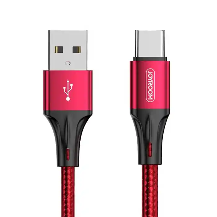 Joyroom S-1030t USB to Type-C Metal Kopmaz Hızlı Şarj Kablosu 3A