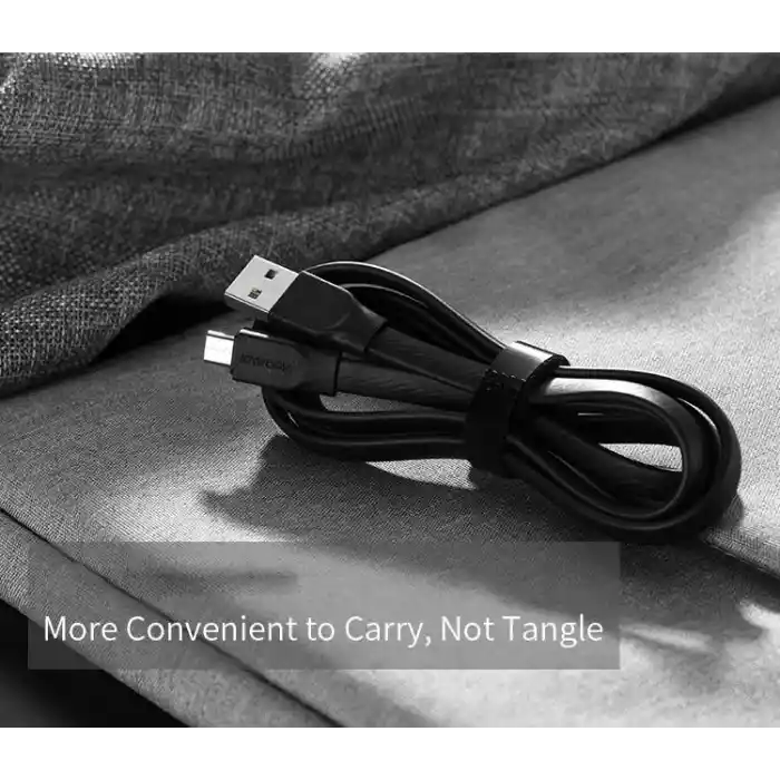 Joyroom S-L127 Titan Serisi TPE Mikro Şarj ve Data Kablosu 1.2m Siyah