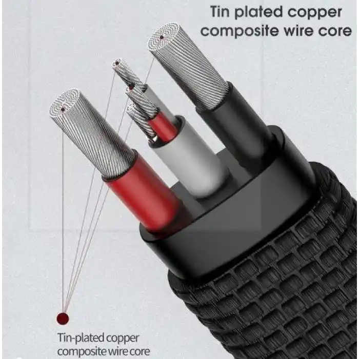 Joyroom S-M359 1M 2.4A İphone Lightning Hızlı Şarj ve Data Kablosu Kırmızı