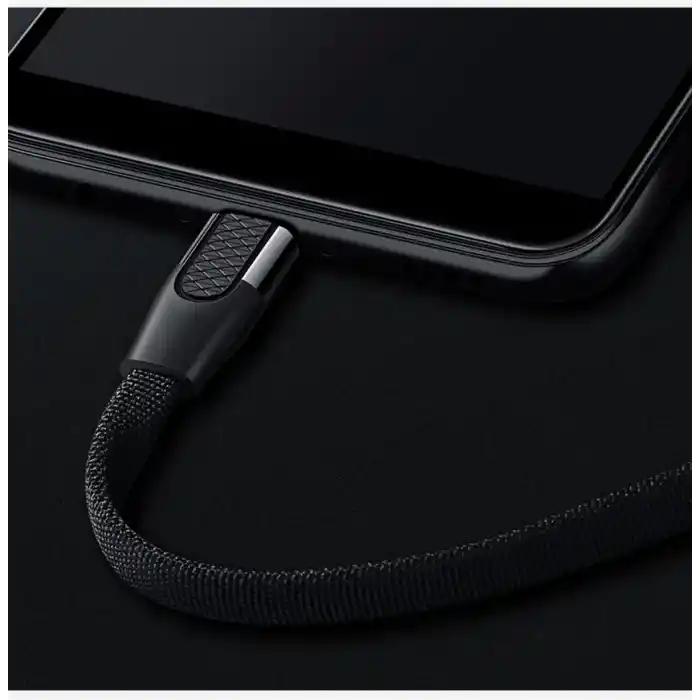 Joyroom S-M359 1M 2.4A Mikro Hızlı Şarj ve Data Kablosu Siyah