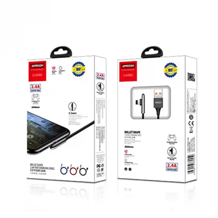 Joyroom S-M98K 1.2M 3A Lightning Şarj ve Data USB Kablosu Kırmızı