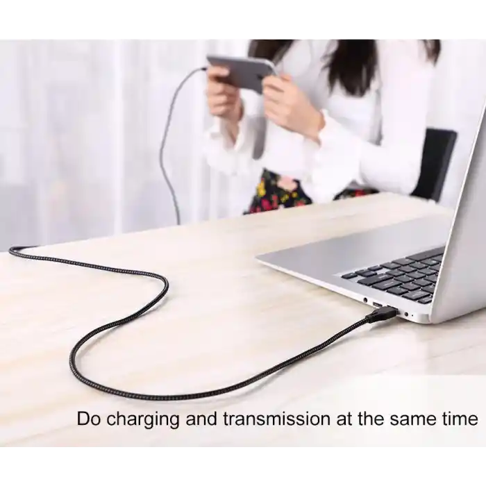 Joyroom S-T507M Type-C Şarj ve Data Kablosu 2 Metre Beyaz