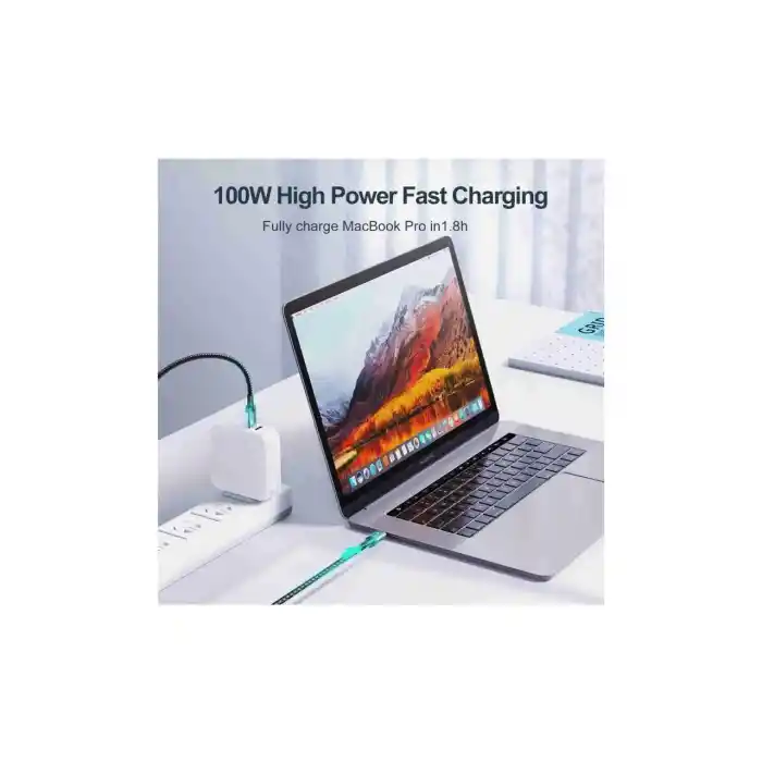 Joyroom Type-C to Type-C Metal Kablo 100W 1.2 Metre
