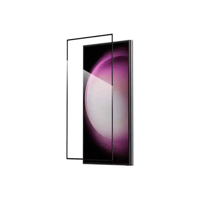 Samsung S24 Ultra Uyumlu Elektriklenme Önleyici Anti-Static Tam Kaplayan Temperli Cam Ekran Koruyucu