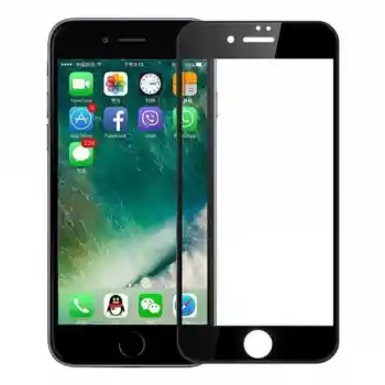 iPhone 7-8 Seramic Fiber Nano Ekran Koruyucu Siyah