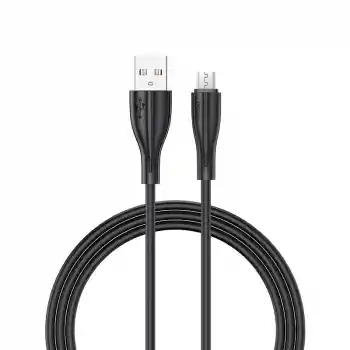 Joyroom S-M405 2.4A Mikro Şarj ve Data Kablosu PVC 1M Siyah