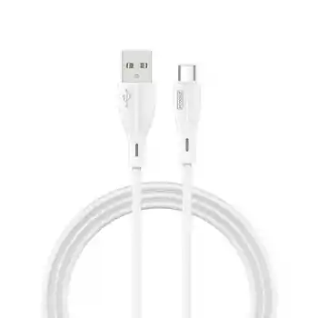 Joyroom S-M405 2.4A Type-C Şarj ve Data Kablosu PVC 1M Beyaz