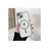 İphone 14 Magsafe Uyumlu Parlak Lazer Kapak