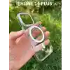 İphone 14 Plus Hybrid Magsafe Animasyonlu Sararmaz Kılıf