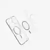 iPhone 16 Kılıf Crystal MagSafe Özellikli Şeffaf