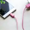 Joyroom JR-S118 Type-C USB Hızlı Şarj ve Data Kablosu 1m Pembe