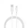 Joyroom S-M405 2.4A Mikro Şarj ve Data Kablosu PVC 2M Beyaz