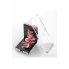 Samsung Z Flip 5 ile Uyumlu 2 Parçalı Şeffaf Kılıf