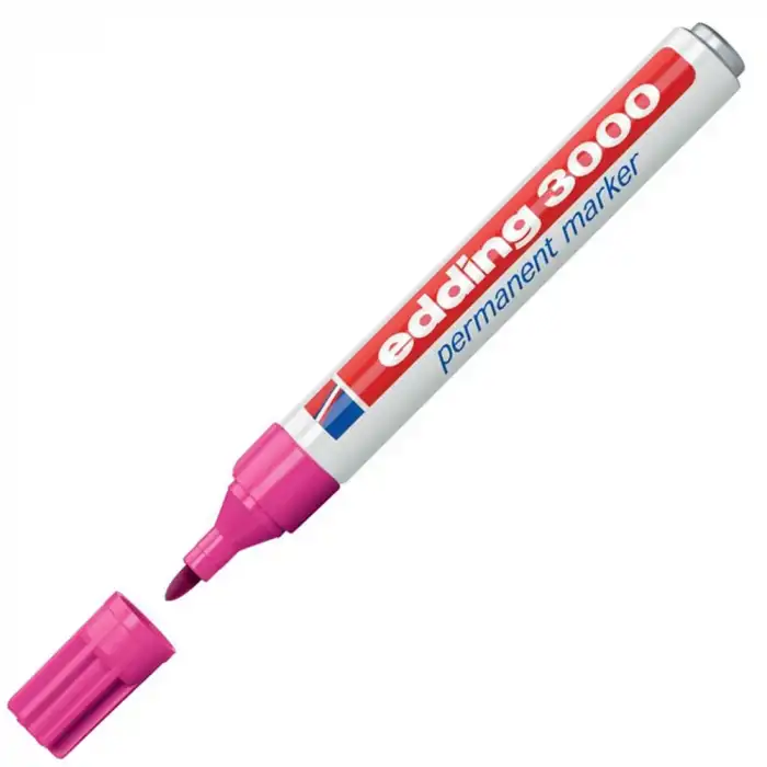 Edding Markör Permanent Pembe ED-3000