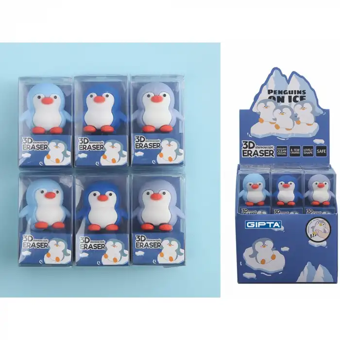 Gıpta Silgi Penguın 3D 24 Lü K2364