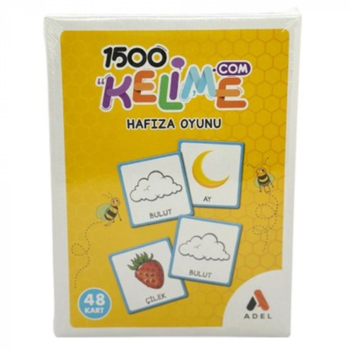 Adel 1.500 Kelime- Hafıza Oyunu 48’Li 2013000575000