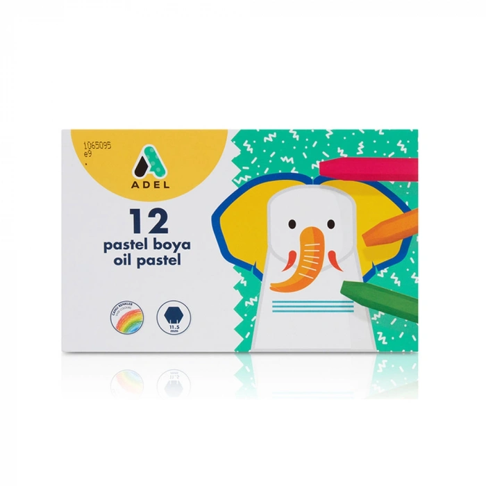 Adel Pastel Boya 12 Renk 2025 2280 000005