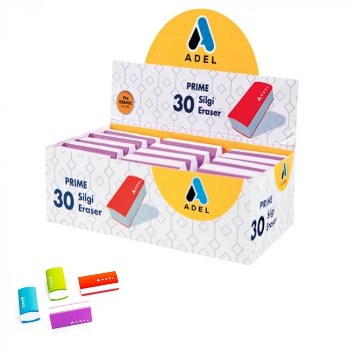 Adel Prime Silgi Canlı Renkler 30Lu Yl 2270000000000