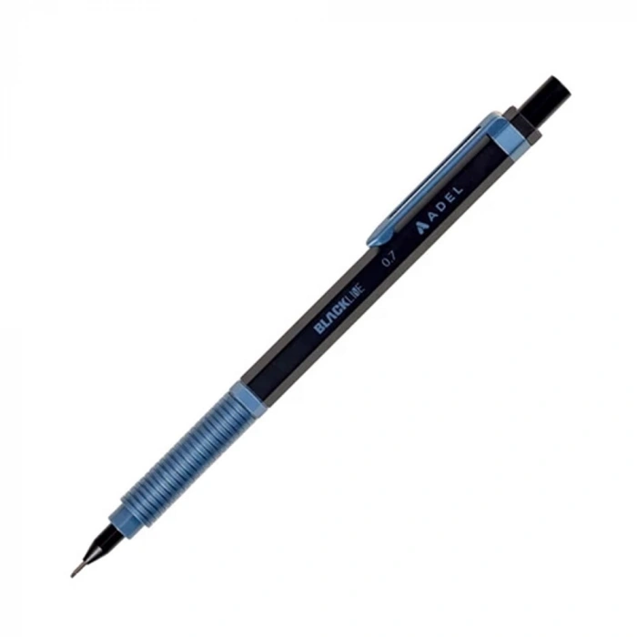 Adel Versatil Kalem BL Duo Siyah-Mavi 0.7 MM 5 Li