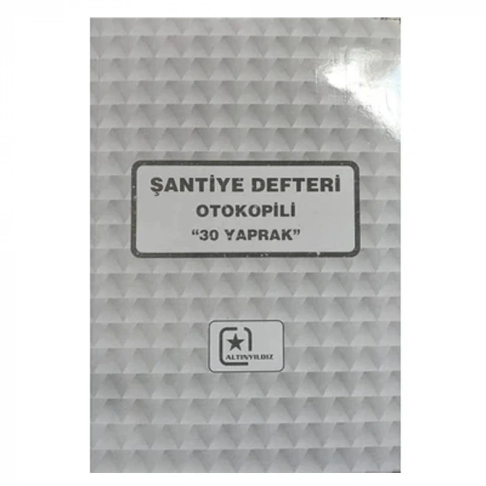 Altınyıldız Şantiye Defteri Aylık Otokopili 3. Nüsna