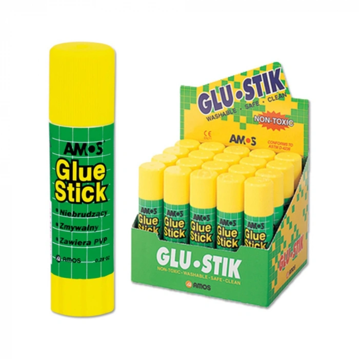 Amos Stick Yapıştırıcı Beyaz 22 GR GSW8