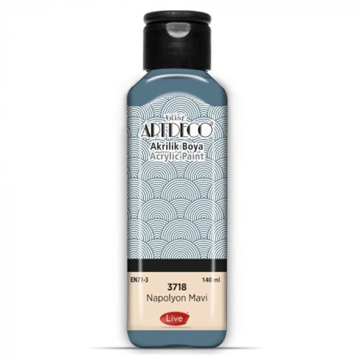 Artdeco Akrilik Boya 140 ML Napolyon Mavi 3718