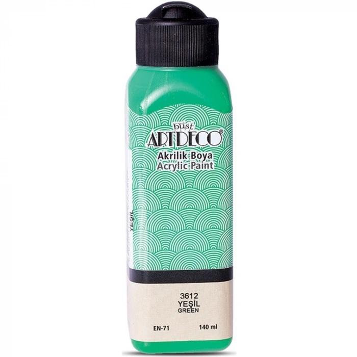 Artdeco Akrilik Boya 140 ML Yeşil 070R-3612