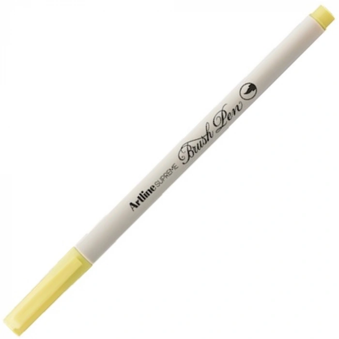 Artline Supreme Brush Uçlu Kalem Açık Sarı EPFS-F