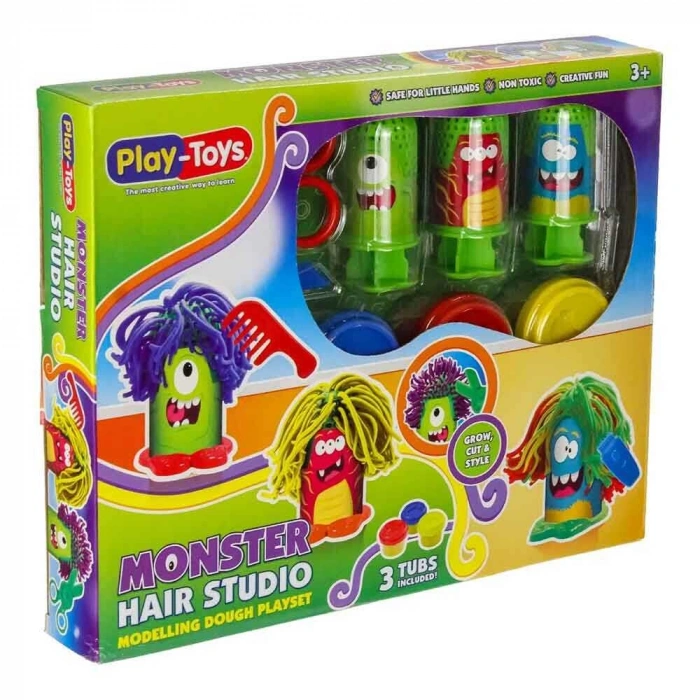 Asya Playtoys Monster HAir Studio Oyun Hamur 0270