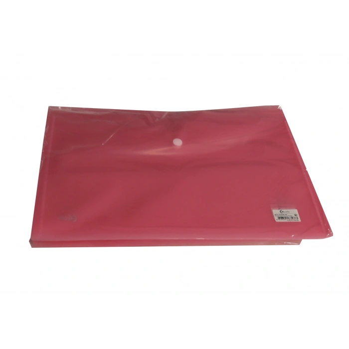 Bafix Çıtçıtlı Zarf Dosya A4 Pembe BFX-U1120P-PE