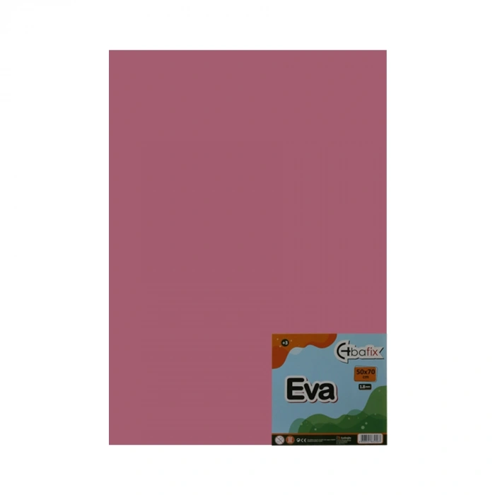 Bafix Eva Düz Renk 50x70 Pembe