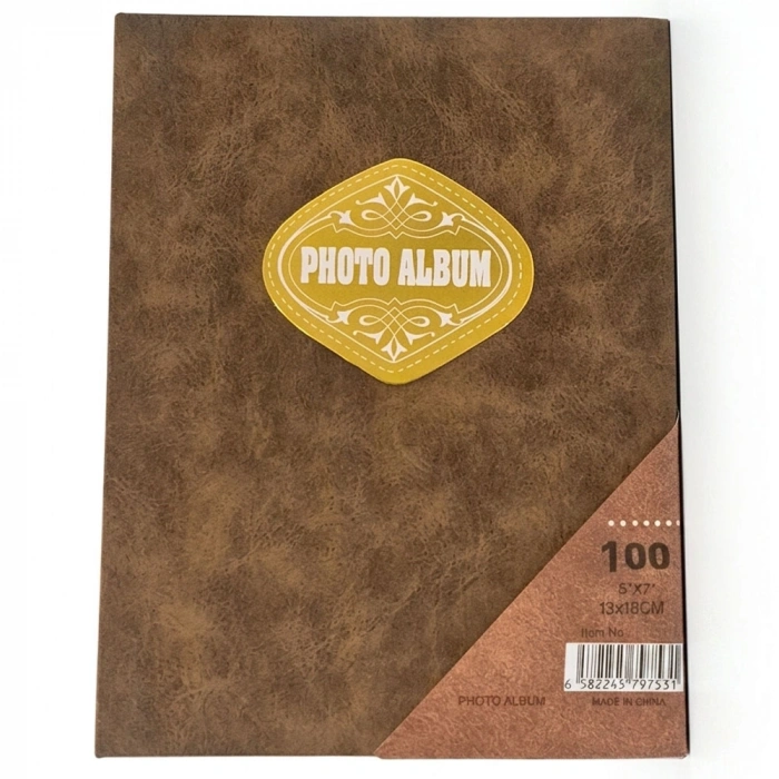 Bafix Fotoğraf Albümü 13X18 Tek Sayfa 100 Lü