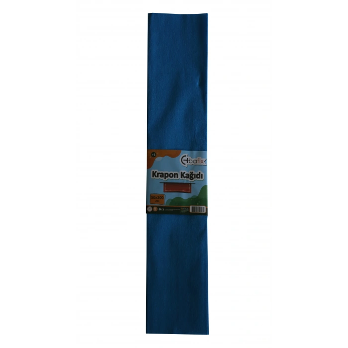 Bafix Krepon Kağıdı 10 LU 50x200 CM Açık Mavi