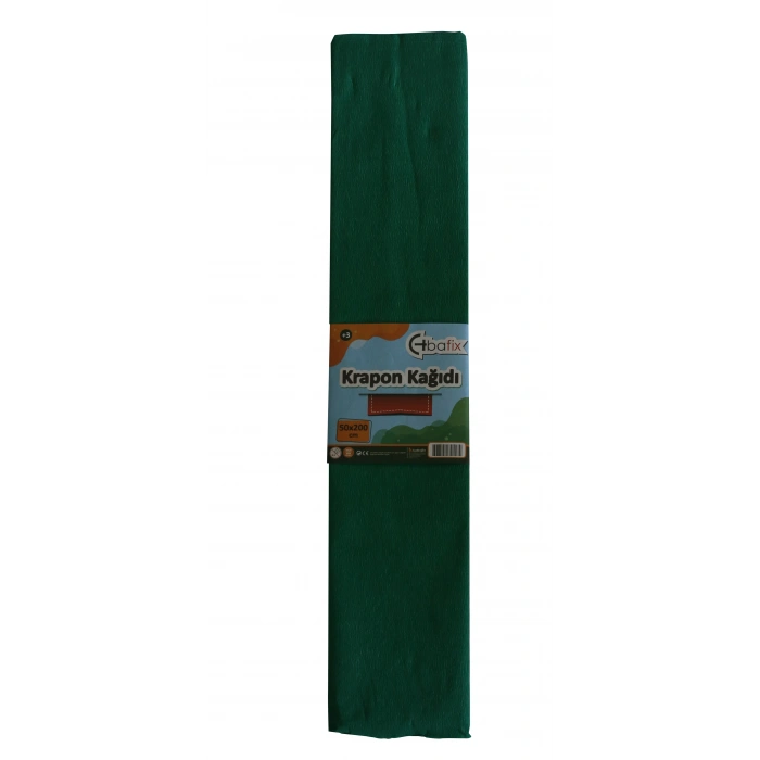 Bafix Krepon Kağıdı 10 LU 50x200 CM Koyu Yeşil