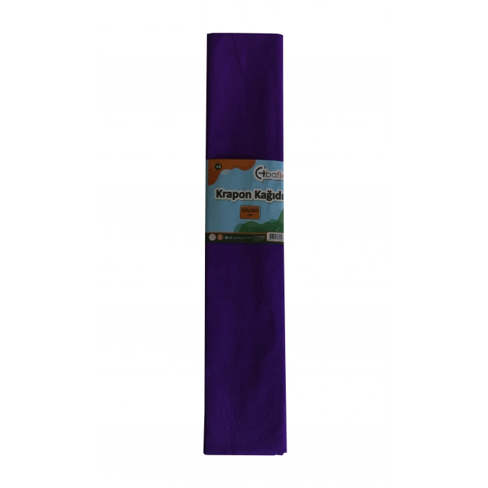 Bafix Krepon Kağıdı 10 LU 50x200 CM Mor