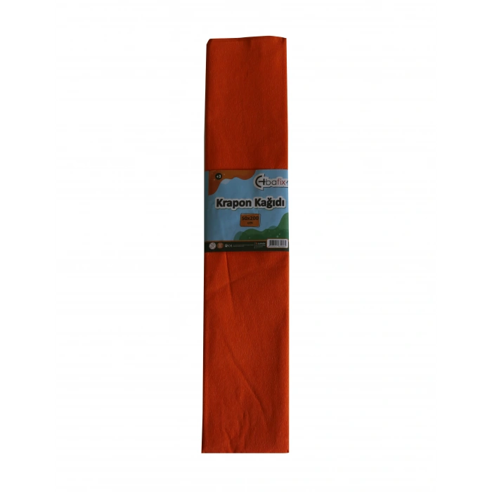 Bafix Krepon Kağıdı 10 LU 50x200 CM Turuncu