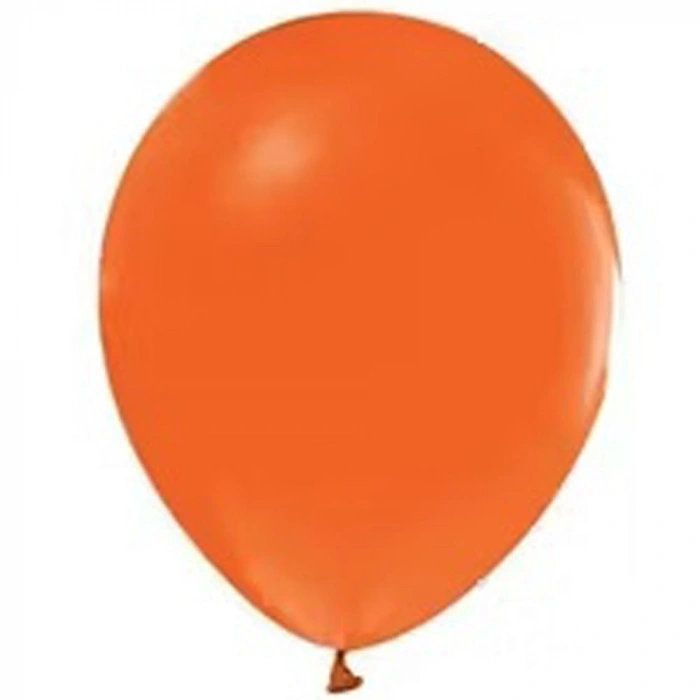 Balonevi 12 Baskı Balonu Neon Turuncu 100 Lü
