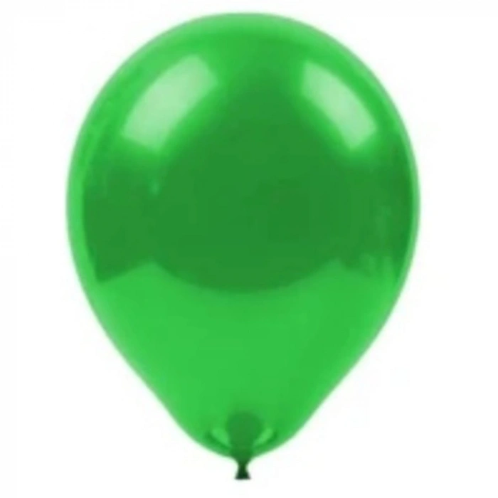 Balonevi 12 Baskı Balonu Neon Yeşil 100 Lü