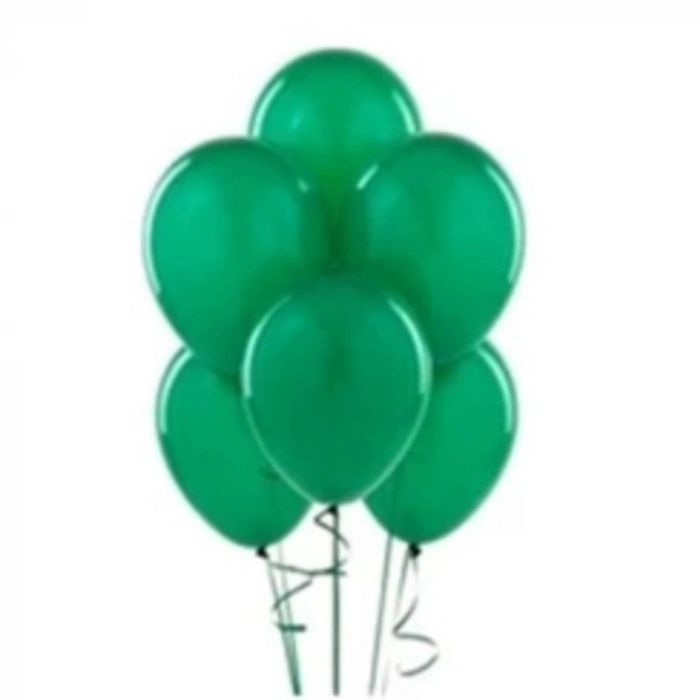 Balonevi Balon 10 Baskı Yeşil 100 Lü (2,2 Gr)