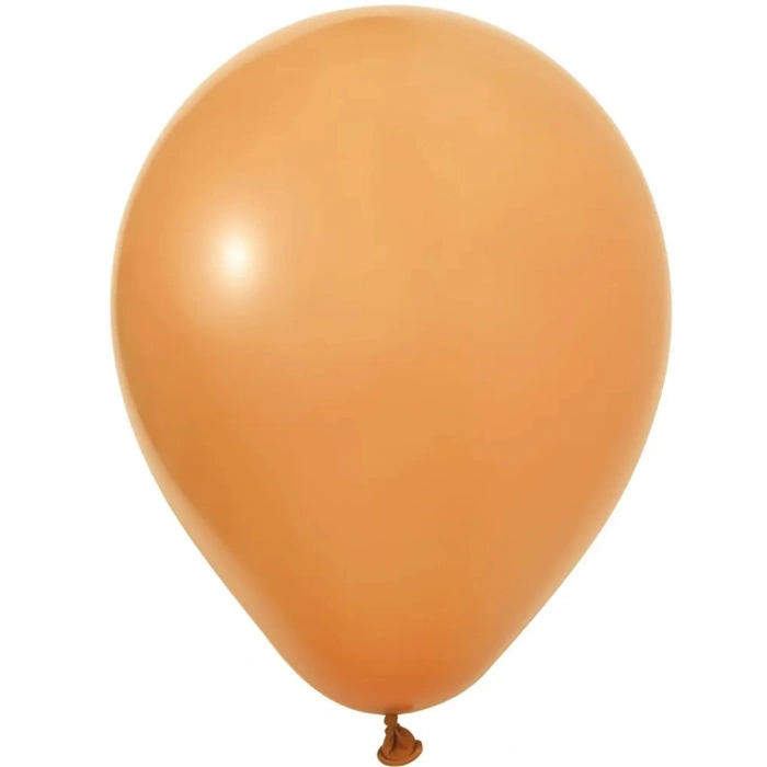 Balonevi Balon 12 Baskı Karamel 100 Lü