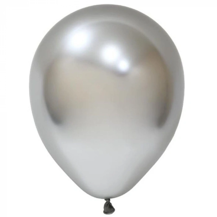 Balonevi Balon 12 Krom Silver 50 Li