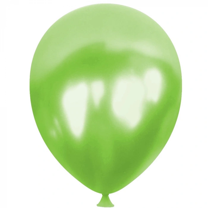 Balonevi Balon 12 Metalik Açık Yeşil 12 Li