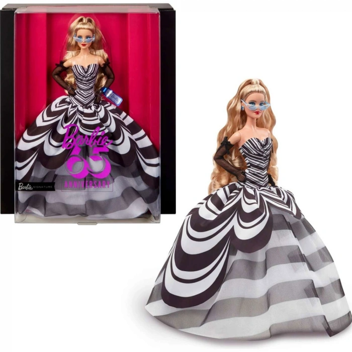 Barbie 65.Yıl Özel Koleksiyon Bebeği Sarışın