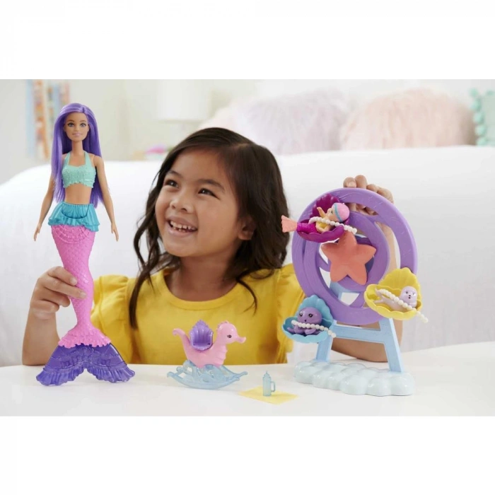 Barbie Dreamtopıa Deniz Kızı Bebek Ve Çocuk Oyun Alanı
