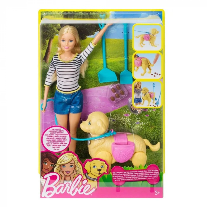 Barbie Ve Köpeği Tuvalet Eğitiminde