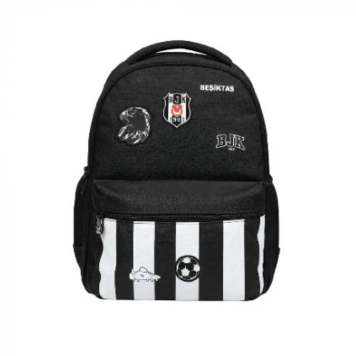 Beşiktaş Okul Çantası Dokuma Etiket Ve Baskı Detaylı 26375