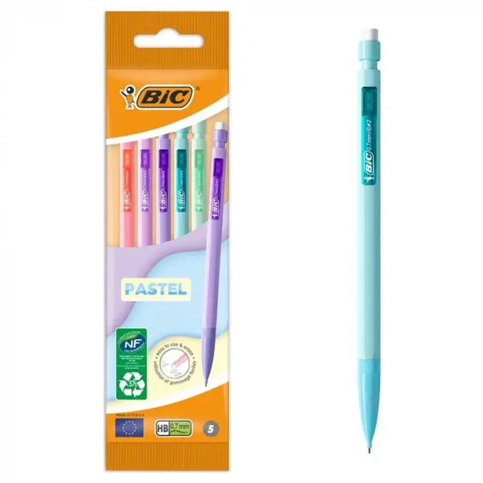 Bic Versatil Kalem Matic Pastel 0.7 MM 5 Li Poşet