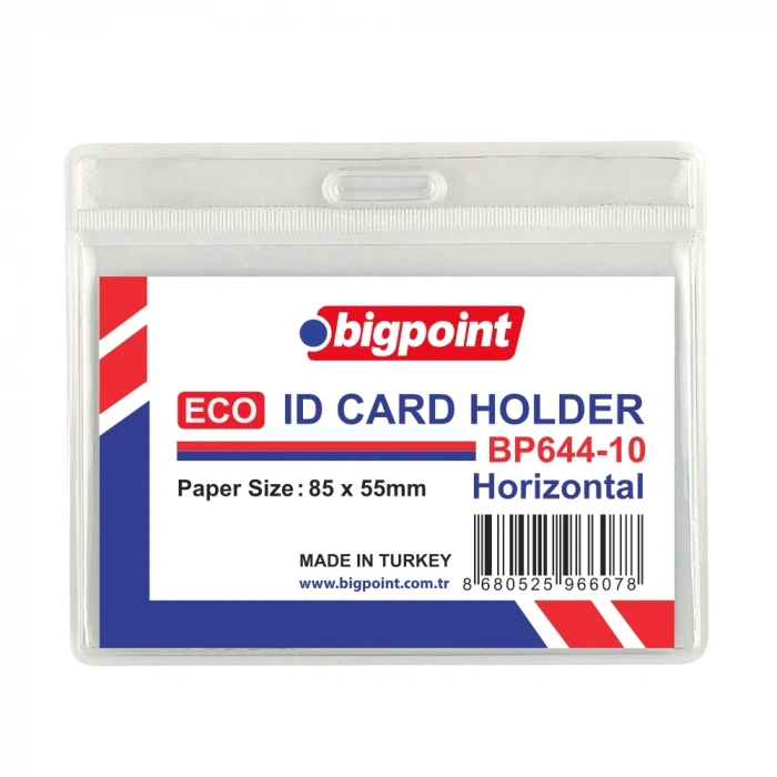 Bigpoint Kart Poşeti Eco Yatay 85x55mm BP644-10