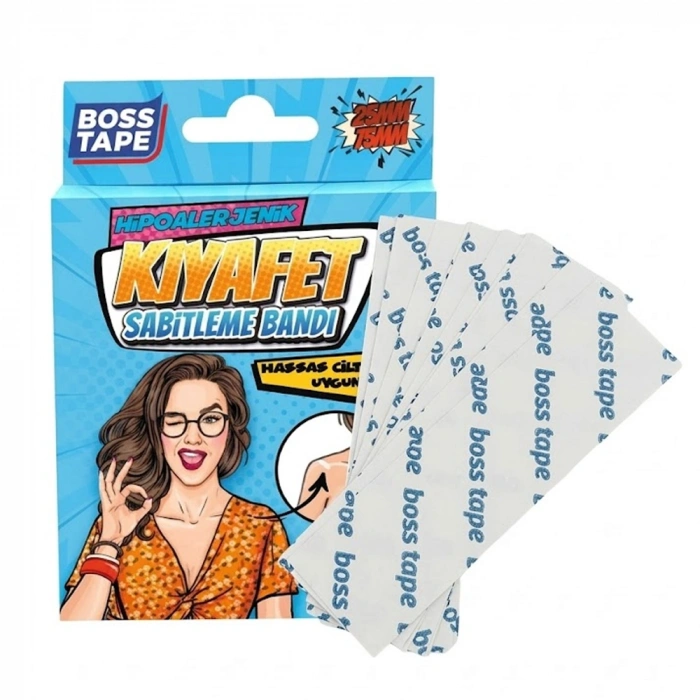 Boss Tape Kıyafet Bandı 24 Lü Tek Ebat Bt-07001