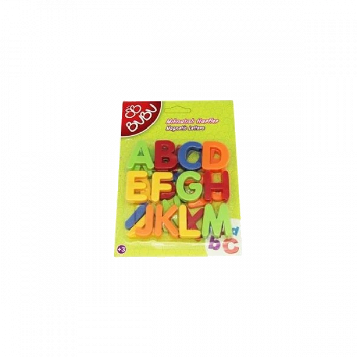 Bu-Bu Mıknatıslı Harflar 26 Parça BUBU00082